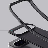 "Nillkin Super Frosted Shield Pro" magnetinis dėklas "Google Pixel 10/10 Pro", suderinamas su "MagSafe" - juodas