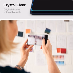 Apsauginis stiklas SPIGEN GLAS.TR „EZ FIT“ 2 rinkinys - SAMSUNG M54 5G permatomas