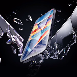 Tempered glass to iPhone 15 PLUS / 16 PLUS Hoco HD Anti-static 25 pcs G10