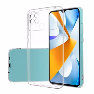 Back Case Ultra Slim 0,5 mm dėklas Xiaomi Poco C40 Back Case Ultra Slim 0,5 mm, skaidrus