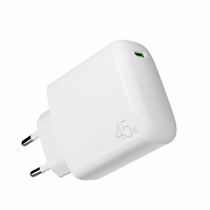 Puro PROLITE 45W USB-C sieninis įkroviklis - baltas