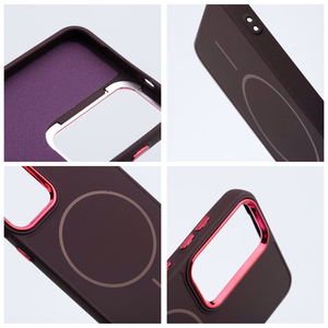 Rėmelis MAG COVER Dėklas, suderinamas su MagSafe, skirtas SAMSUNG A37, violetinės spalvos