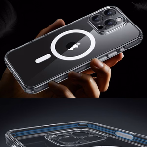 ESR Classic Pro Rinkinys Halolock Magnetinis dėklas iPhone 16 Pro Max - Skaidrus