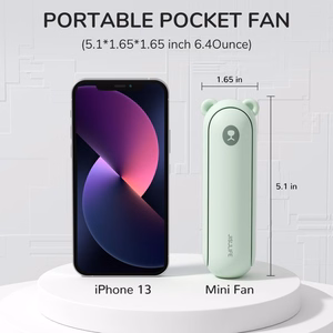 JisuLife Handheld Fan 8 Plus Green