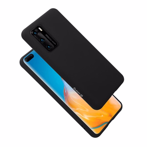 Crong Color Cover dėklas, skirtas Huawei P40, juodas