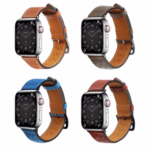 Odinis dirželis Apple Watch 38 / 40 / 41 mm apyrankė – raudonas