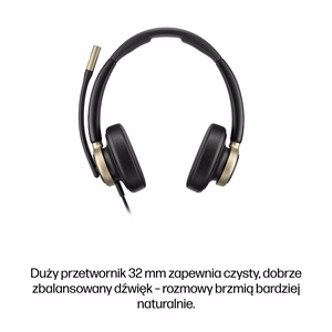 HP Poly Mission 825 USB laidinis ausinių rinkinys