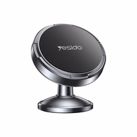 YESIDO MAGNETIC CAR HOLDER C215 juodas