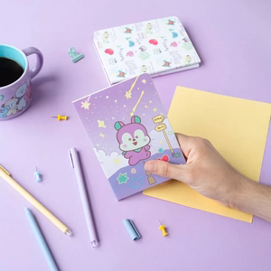 BT21 MANG A6 užrašų knygelių rinkinys, 3 vnt.