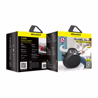 Awei nešiojamas Bluetooth garsiakalbis Y335 Mini TWS smėlinas