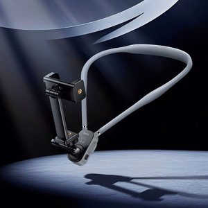 Neck universal phone holder Hoco K30 black gray