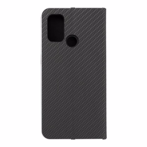 Flip case for Oppo A53 2020 / A53s Luna Book Carbon black