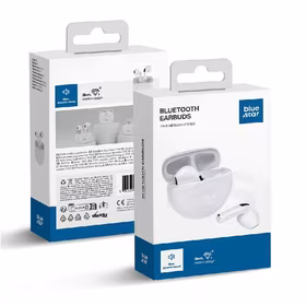 Belaidė laisvų rankų įranga Blue Star (TX3) TWS baltas