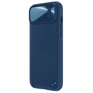 Nillkin CamShield odinis S dėklas iPhone 14 Plus su kameros dangteliu mėlynas