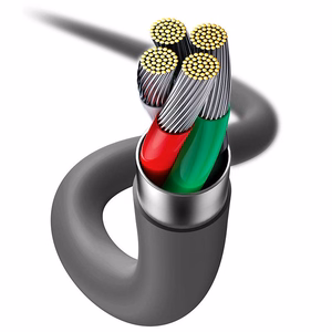 Baseus Jelly kabelis USB į Lightning, 2,4A, 1,2m (juodas)