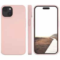 Dėklas dbramante 1928 Monaco MagSafe iPhone 15 rožinis