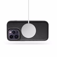 Tech-Protect Wallet MagSafe dėklas iPhone 12 / 12 Pro - juodas