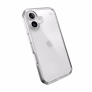 Skaidrus Speck Presidio Perfect-Clear dėklas, skirtas iPhone 16