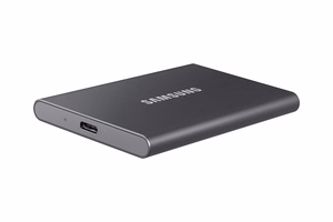 SAMSUNG nešiojamas SSD T7 2TB pilkas