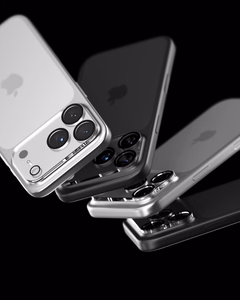 Ringke Camera Full Cover apsauginis grūdintas stiklas kamerai, 2 vnt. komplektas, skirtas iPhone 18 Pro Max, juodas