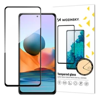 Wozinsky Super Durable Full Glue Full Screen Tempered Glass with Frame Case Friendly Xiaomi Redmi Note 12 Pro+ / Note 12 Pro / Note 12 5G / Note 12 / Xiaomi Redmi Note 10 Pro / Xiaomi 12T / 12T Pro / Mi 11i / Mi 11T / Mi 11T Pro / POCO F3 / POCO X5 5G