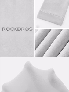 Rockbros XT9002W dviratininko rankovės, baltos, 2 vnt.