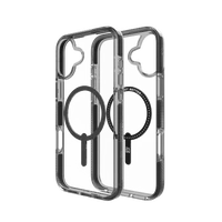 ZAGG Santa Cruz Snap Magnetinis dėklas telefonui iPhone 16 Plus - juodas