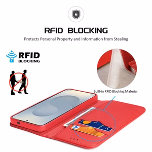 Dėklas Dux Ducis Hivo skirtas Samsung S937 S25 Edge raudonas