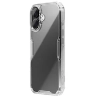 Nillkin Nature Pro dėklas telefonui iPhone 16 - permatomas ir baltas