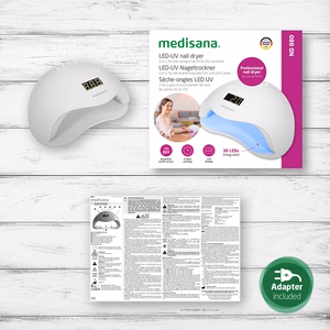 Medisana ND 880 UV/LED nail lamp White