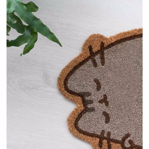 Pusheen katės formos durų kilimėlis, 40 × 60 cm