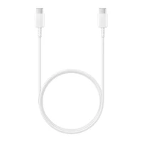 Samsung EP-DN975BWE USB-C - USB-C 5A 1m kabelis (didmeninė – pakaitinė pakuotė) – baltas