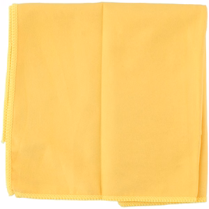 Жёлтая салфетка из микрофибры Dunlop Metal Polish для полировки, 35 × 35 см