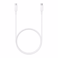 Samsung EP-TA845EWE 45W sieninis įkroviklis su USB-C kabeliu Samsung EP-DW767JWE 45W 1.8m (OOB Bulk - pakaitinė pakuotė) - baltas