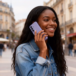 Tech-Protect Išmanusis Piniginė Dėklas for Samsung Galaxy S26+ - violetinis