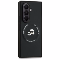 KARL LAGERFELD dėklas telefonui SAMSUNG Z Fold7 KLHMZFD7PSMLRKCK suderinamas su Magnetine (PU K&C) juodas