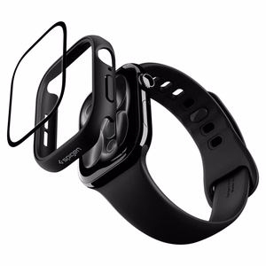 Spigen Thin Fit 360 dėklas, skirtas Apple Watch 42 mm – juodas