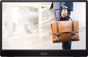 MSI PRO MP161 E2U nešiojamas monitorius juodas 39.6 cm (15.6") LED 1920 x 1080 pikselių