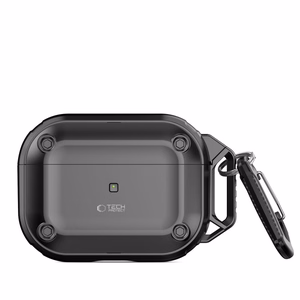 Tech-Protect Rough Hook dėklas su karabinu Apple AirPods Pro 1 / 2 - juodas