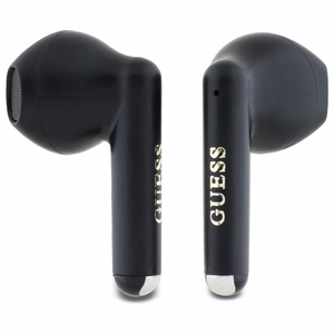 Guess Printed Classic Logo Bluetooth belaidės ausinės, juodos