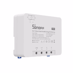 SONOFF PowR3 išmanusis 1 kanalo jungiklis Wi-Fi su elektros sąnaudų apskaita