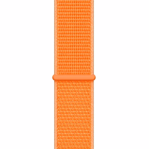 Crong Nylon sportinis Apple Watch dirželis, 38/40/41/42 mm, „Tropical Orange“