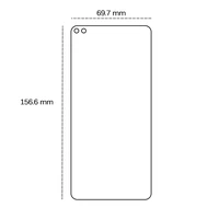 Grūdintas stiklas 2,5D Motorola Moto G100 / G200 / G60S / G51 5G / G9 Power / T-Phone Pro 6/128GB