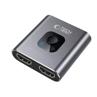 Tech-Protect HB07 HUB adapteris 2in1 HDMI 4K 60Hz - pilkas