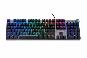 iBox Aurora K-4 klaviatūra USB QWERTY juoda