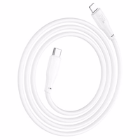 USB kabelis Hoco X93 60W USB-C to USB-C 1.0m baltas