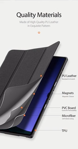 Dėklas Dux Ducis Domo Samsung X920 Tab S10 Ultra tamsiai mėlynas