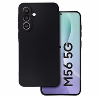 Dėklas telefonui SAMSUNG GALAXY M56 5G matinis juodas