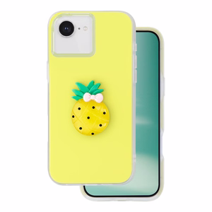 Fruit 2in1 dėklas skirtas iPhone 16e / 17e geltonas