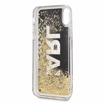 Karl Lagerfeld KLHCI65KAGBK iPhone Xs Max juodas Karl logo Glitter